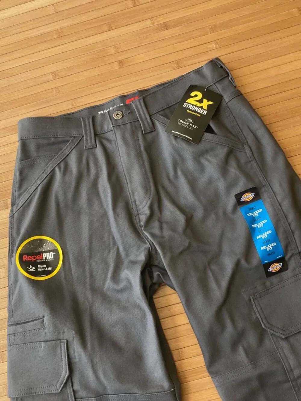 Dickies Duratech Flex Ranger Pants Relaxed Straight Fit Mens 30x32 Slate NWT